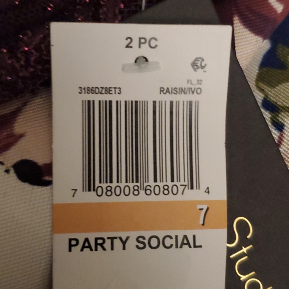 City Studio party social 2-PC set NWT - Picture 5 of 5